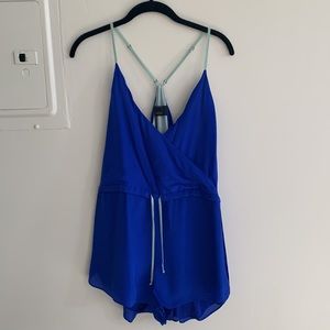 Dolce Vita Blue Romper